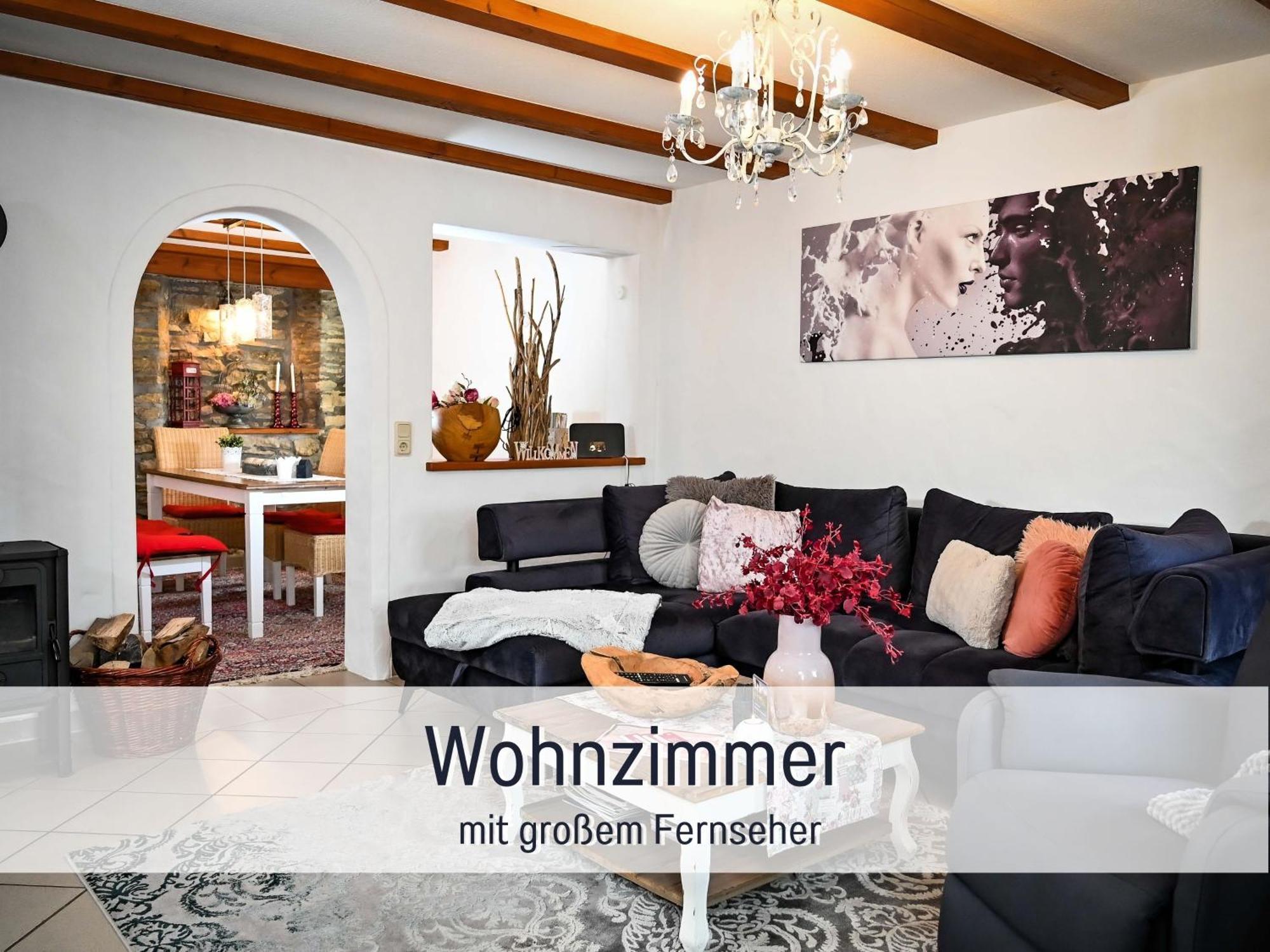 4 Sterne Ferienhaus "Zum Weiher" Allenbach Exterior foto