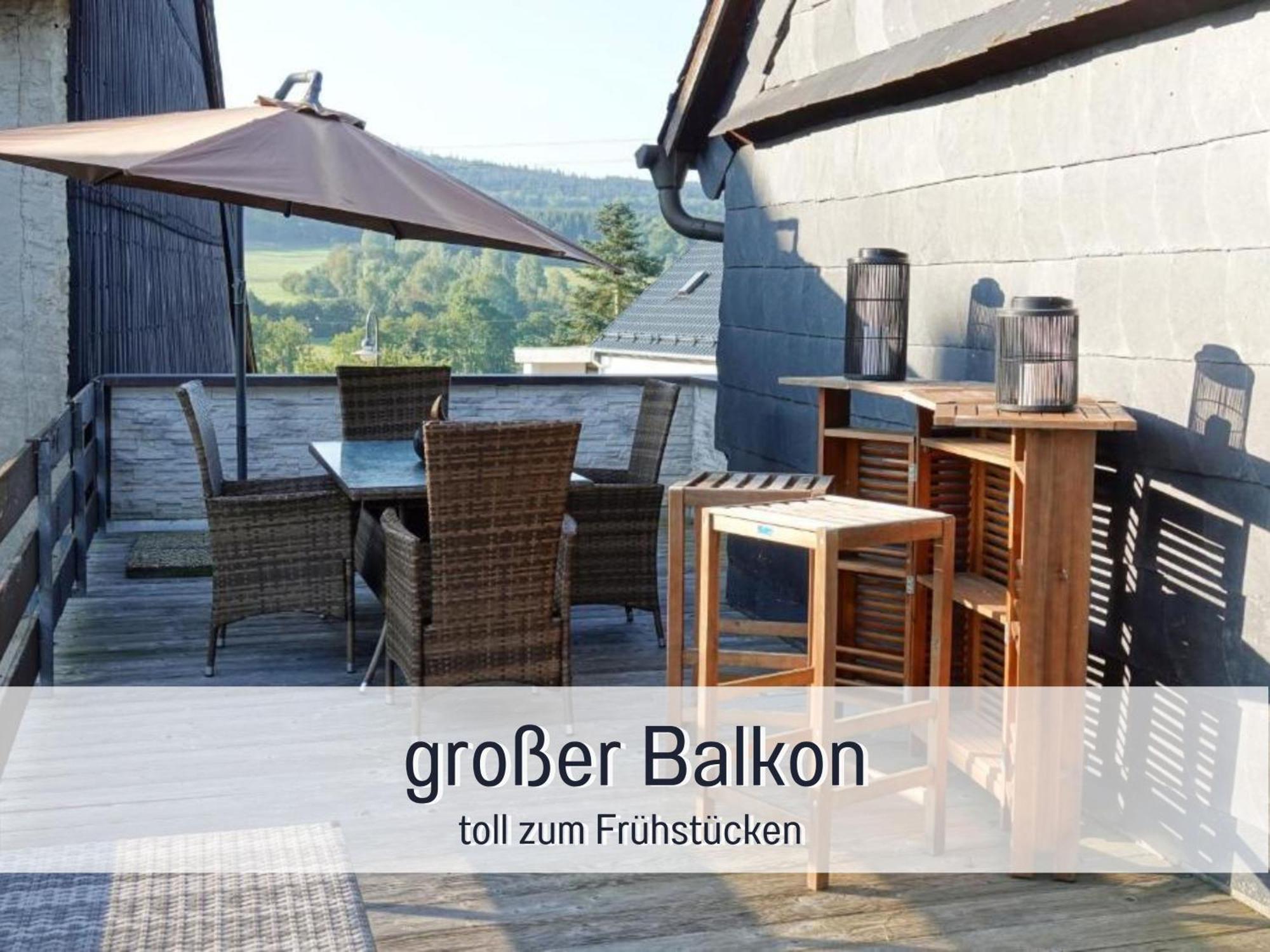4 Sterne Ferienhaus "Zum Weiher" Allenbach Exterior foto